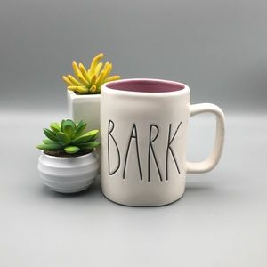 Rare Rae Dunn “Bark” Mug. With Purple. Pre 2018
